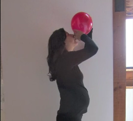 Baby Time Lapse with Baloon