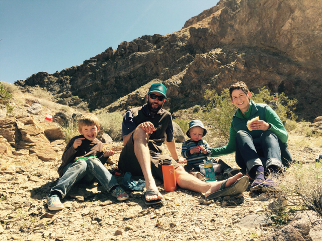 Family Photo in Dedeckera Canyon