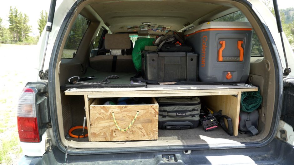 DIY SUV Cargo Deck With Slide-Out Table – All-Terrain Family