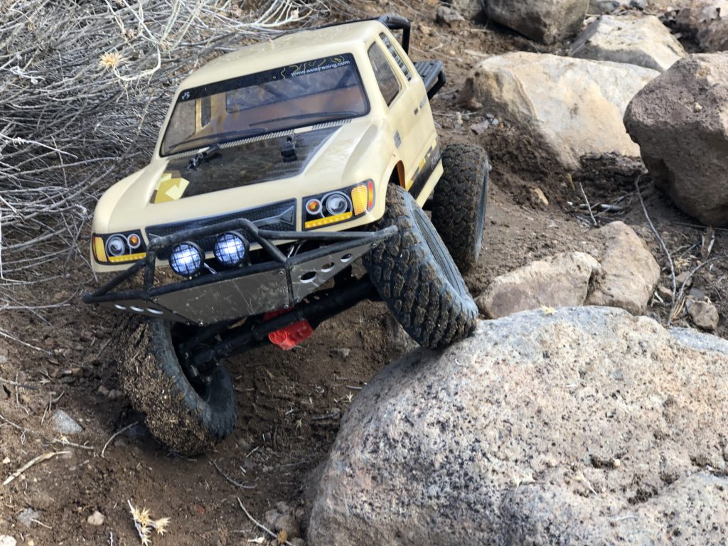 Scale Crawling in our Trail Honcho