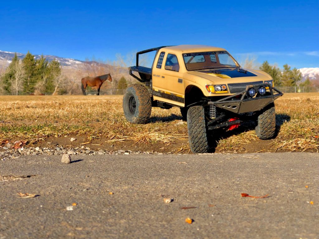 Axial Trail Honcho at our neighborhood park