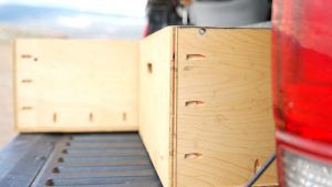 Drawers made with Pocket Hole Screws