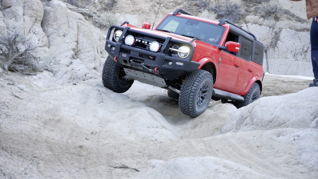 New Ford Bronco Rock Crawling
